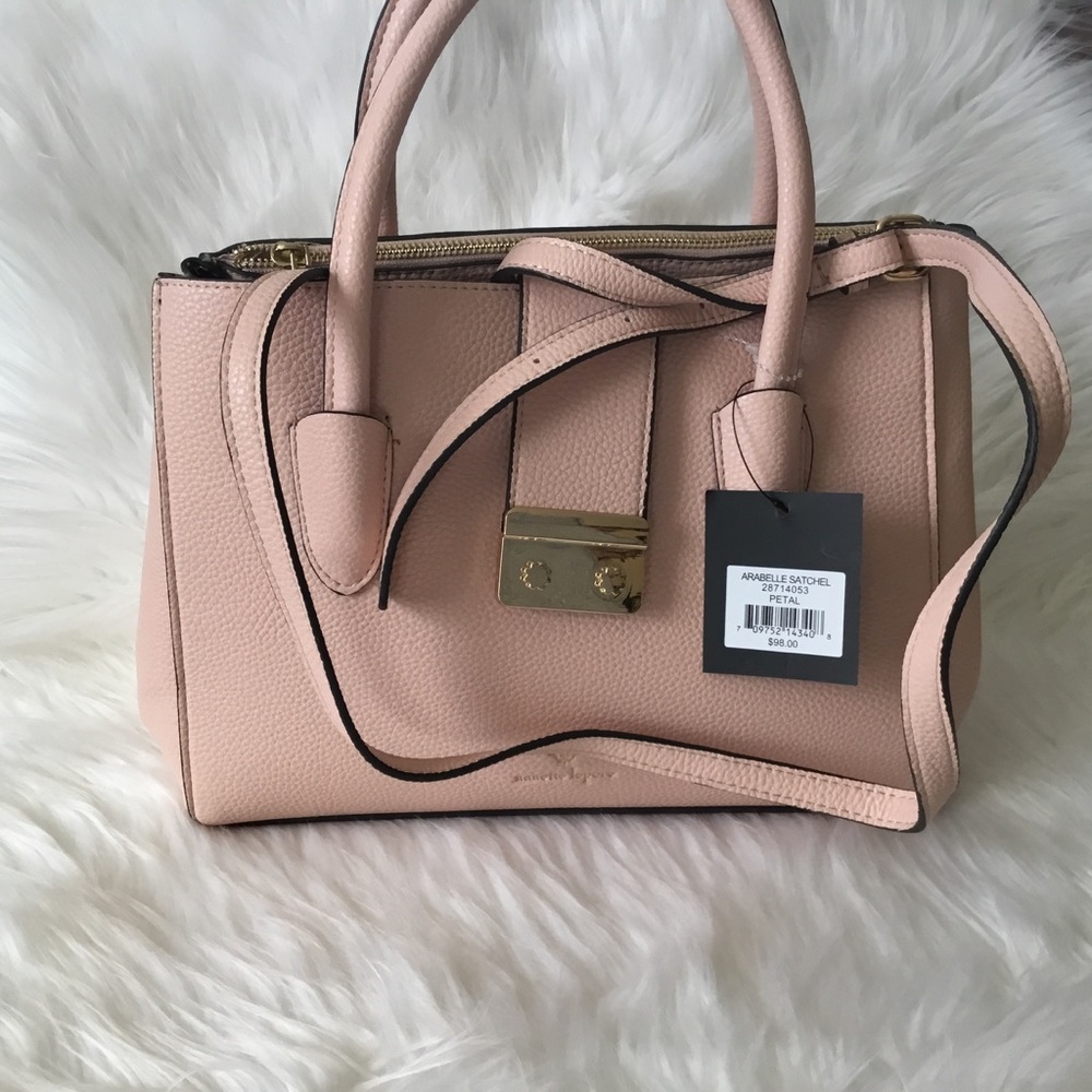 NWT Nanette Lepore Arabella Satchel Petal - Picture 3 of 5